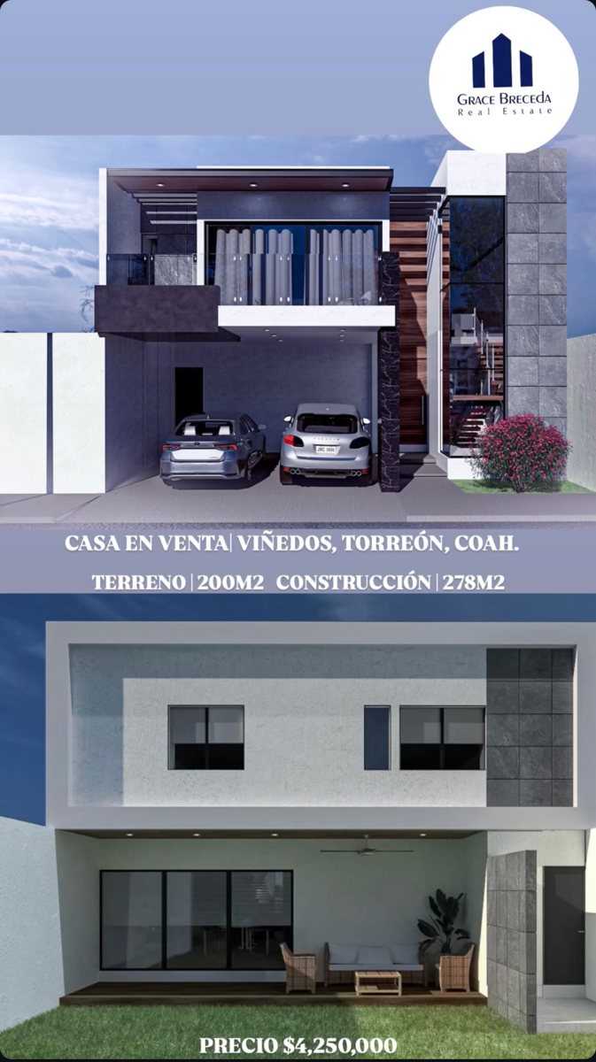 Casa en Venta en Los Viñedos, Torreón, Coahuila de Zaragoza