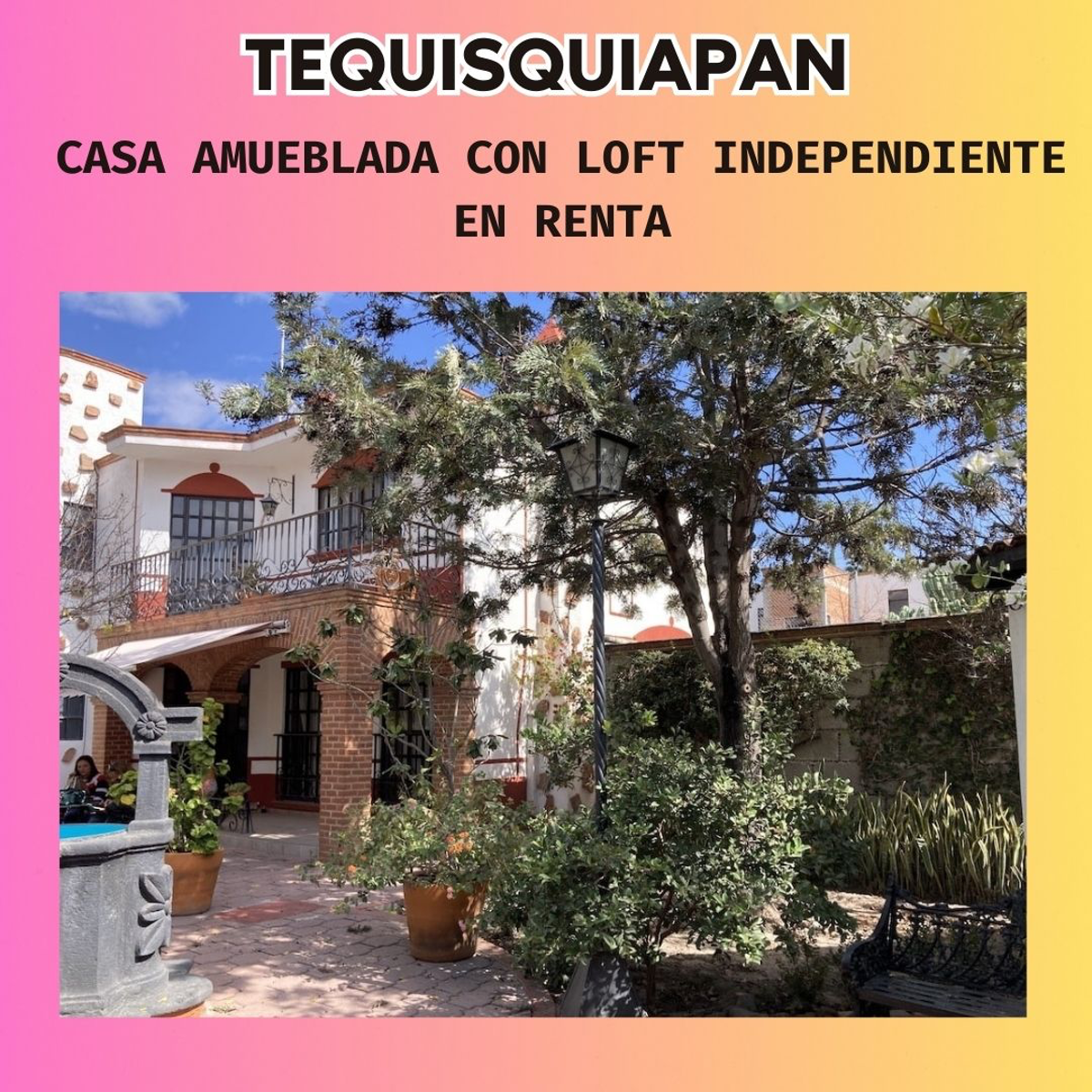 Casa en renta en La Magdalena, Tequisquiapan — foto 1 de 22
