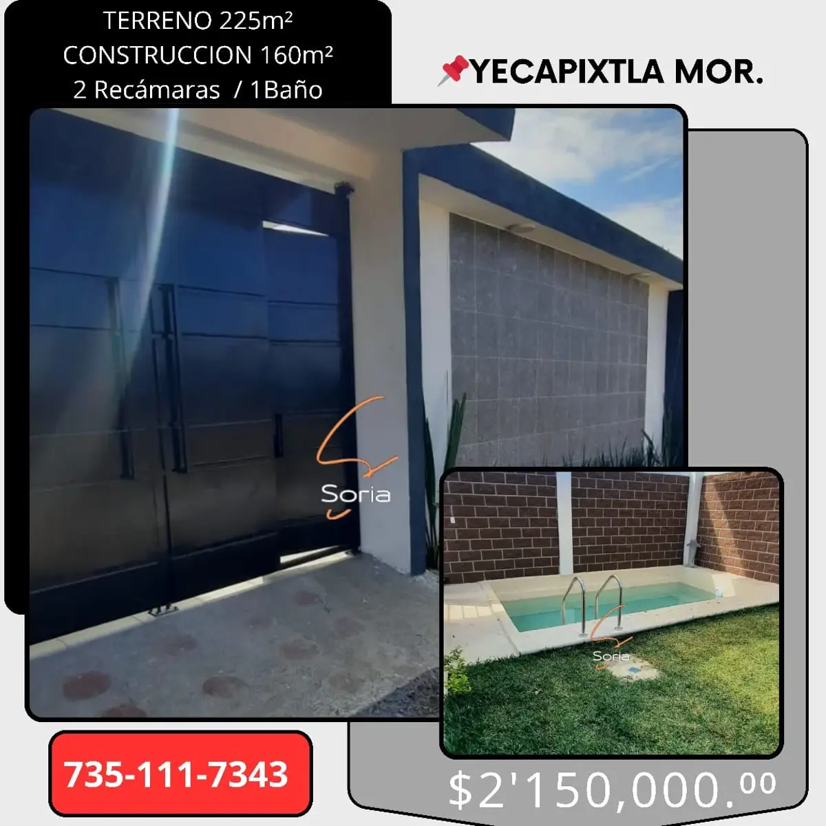 Casa en venta en Yecapixtla, Yecapixtla — foto 1 de 20