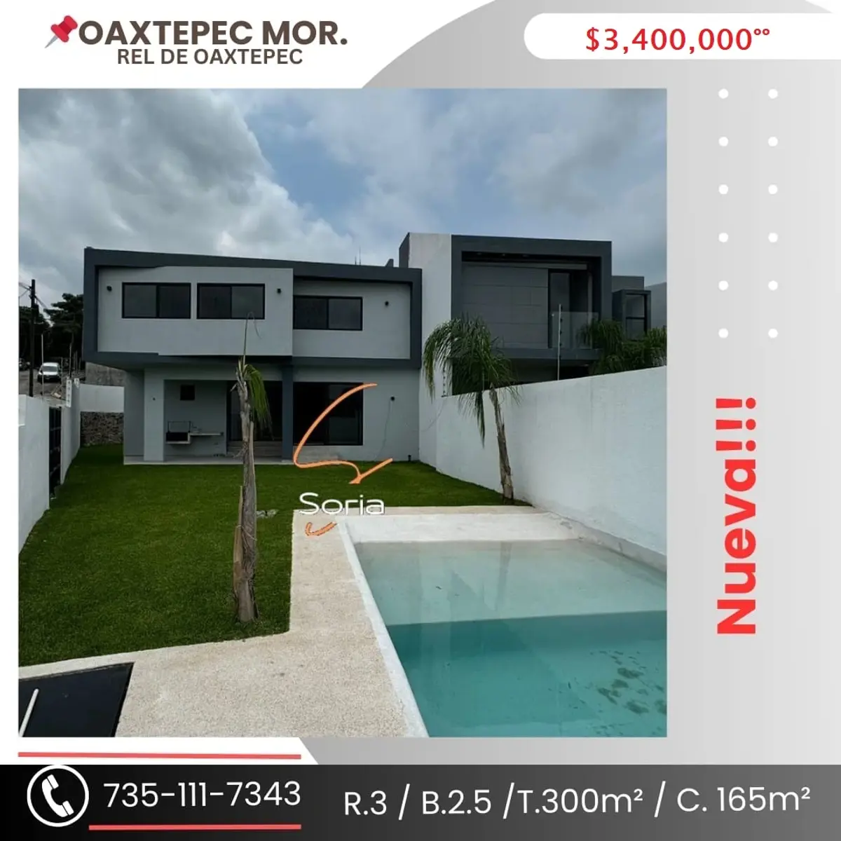 Casa en venta en Real de Oaxtepec, Yautepec — foto 1 de 24