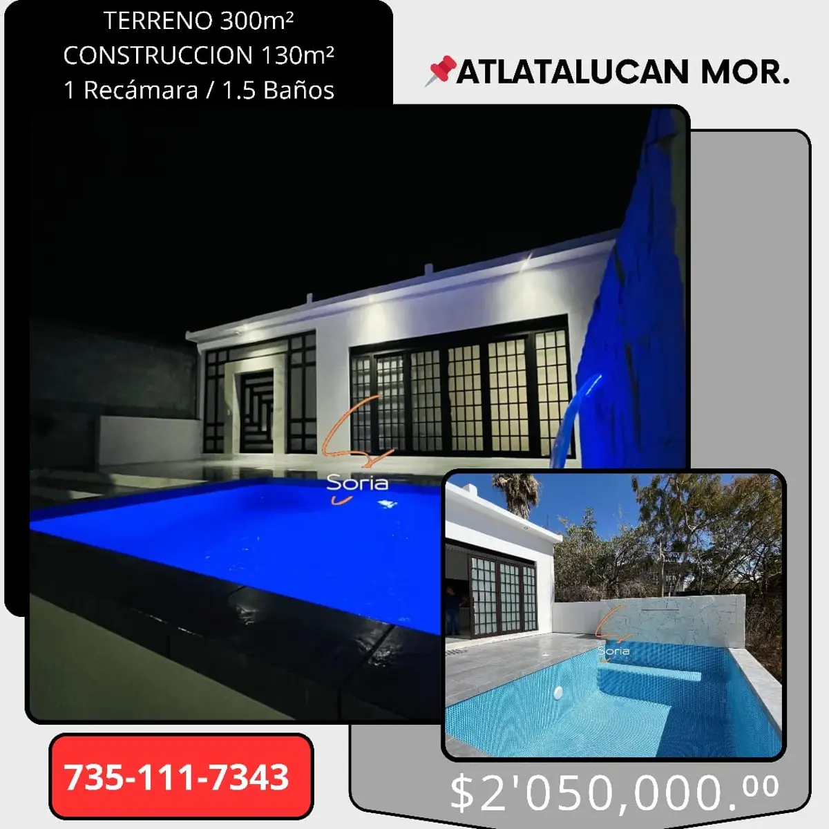 Casa en venta en Atlatlahucan, Atlatlahucan — foto 1 de 10