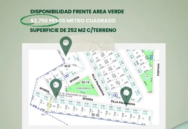 Terreno en venta en Villas del Renacimiento, Torreón — foto 2 de 8