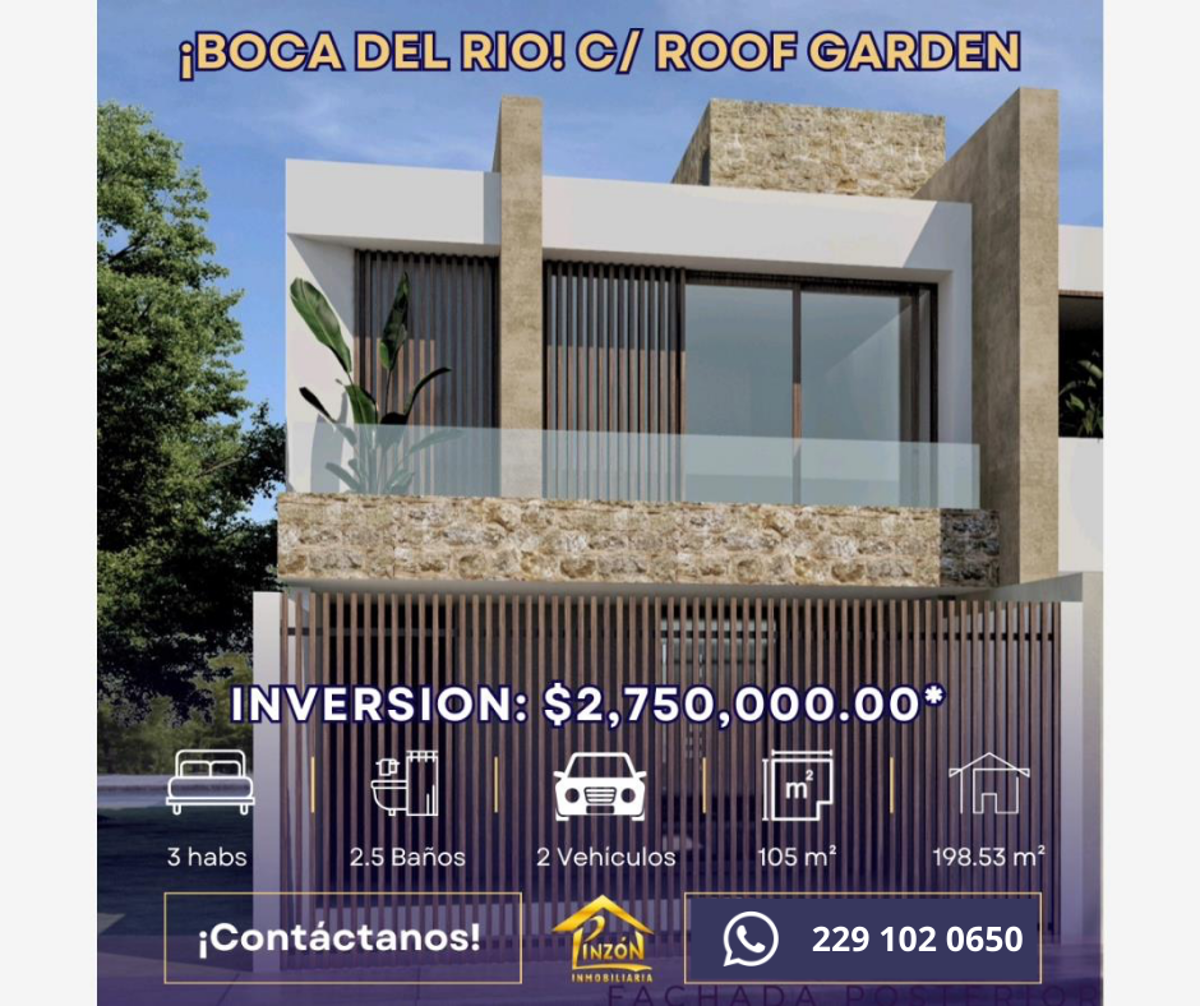 Casa en venta en Lomas Del Mar, Boca del Río — foto 1 de 12