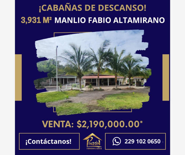 Finca-Rancho en venta en Plataforma, Manlio Fabio Altamirano, Veracruz de Ignacio de la Llave