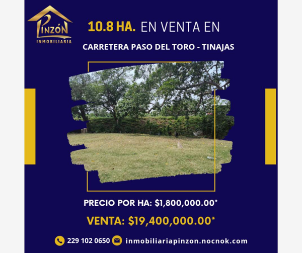 Terreno en venta en Paso del Toro, Medellín de Bravo, Veracruz de Ignacio de la Llave Terreno en venta en Paso del Toro, Medellín de Bravo, Veracruz de Ignacio de la Llave