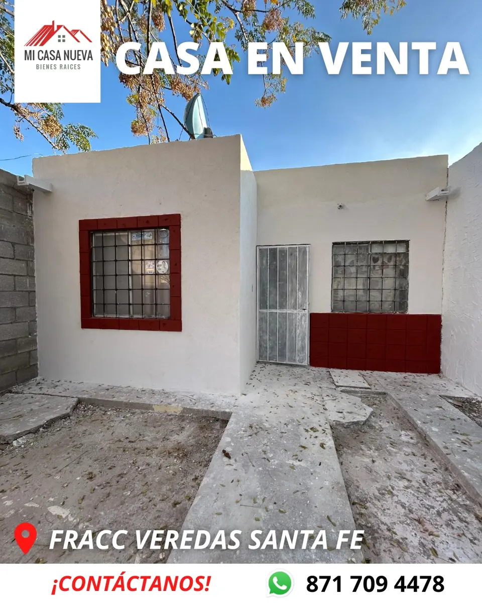Casa en Venta en Veredas de Santa Fe, Torreón, Coahuila de Zaragoza