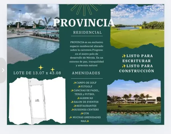 Terreno en venta en Tamanche, Mérida — foto 2 de 5