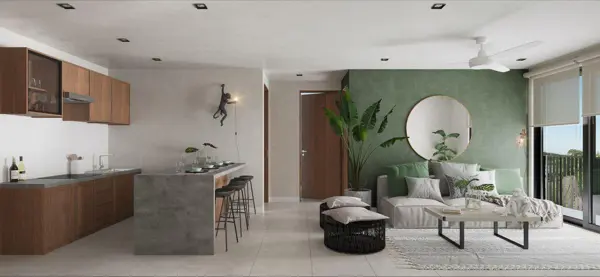 Departamento en venta en Aldea Zama, Tulum — foto 3 de 9