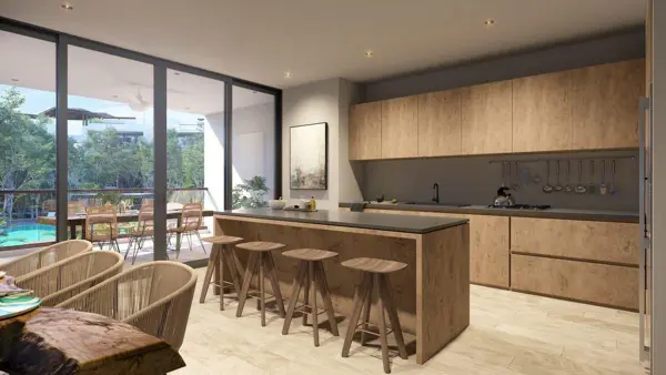 Departamento en venta en Aldea Zama, Tulum — foto 3 de 10