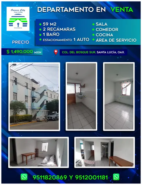 Departamento en venta en Del Bosque Sur, Santa Lucía del Camino — foto 2 de 20