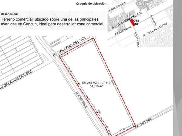 Terreno en venta en Galaxia del Sol, Benito Juárez — foto 2 de 2
