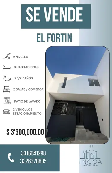 Casa en El Fortín, Zapopan, Jalisco