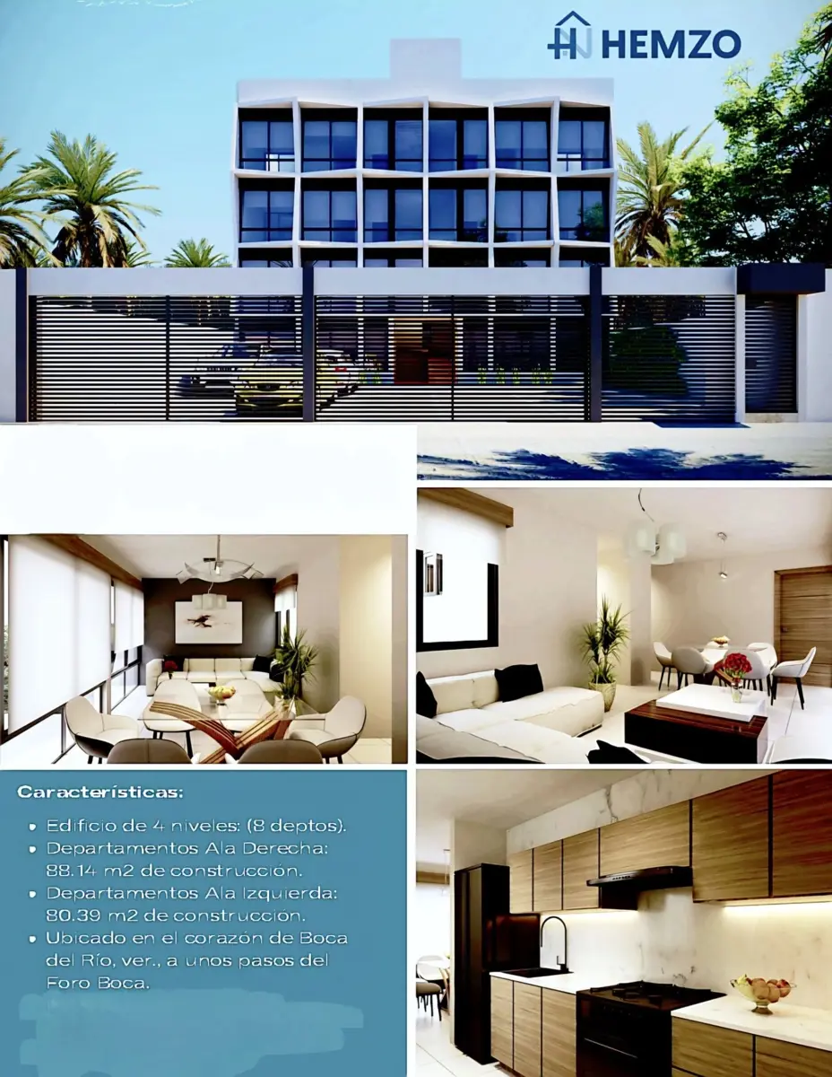 Departamento en venta en Boca del Rio Centro, Boca del Río — foto 1 de 6