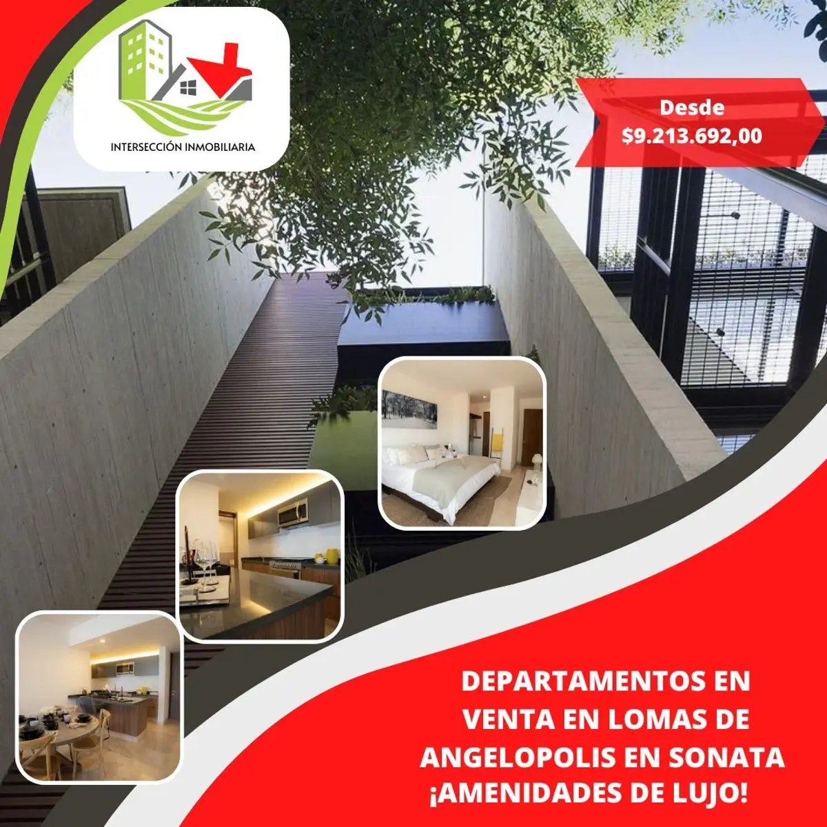 Departamento en venta en Lomas de Angelópolis II, San Andrés Cholula — foto 1 de 23