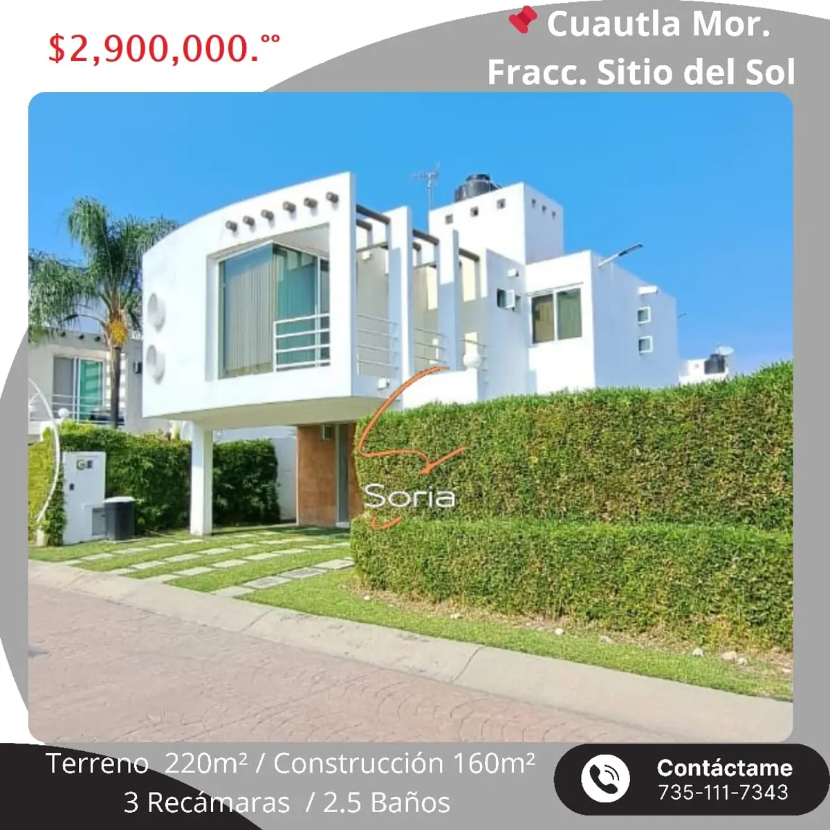 Casa en venta en Sitio del Sol, Cuautla — foto 1 de 27