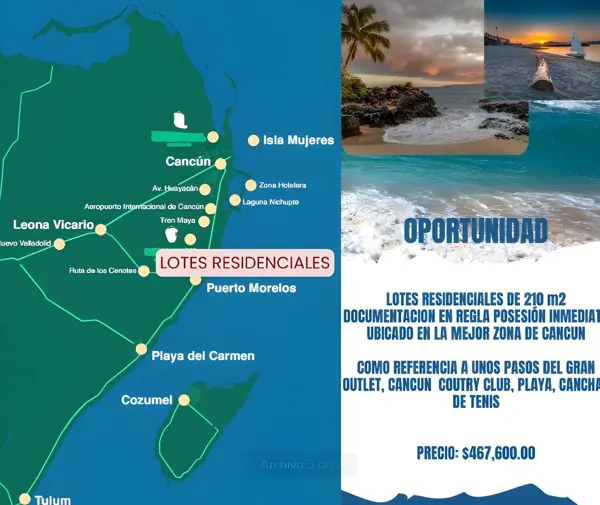Terreno en venta en Puerto Morelos, Puerto Morelos — foto 3 de 76