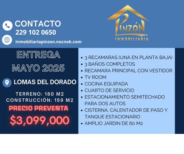 Casa en venta en Lomas del Dorado, Boca del Río — foto 2 de 2