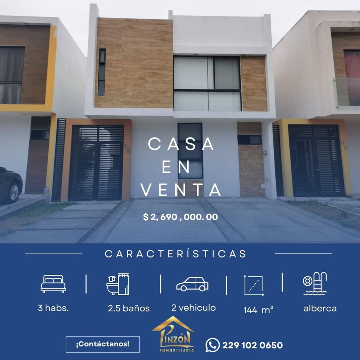 Casa en venta en Lomas de la Rioja, Alvarado — foto 1 de 6