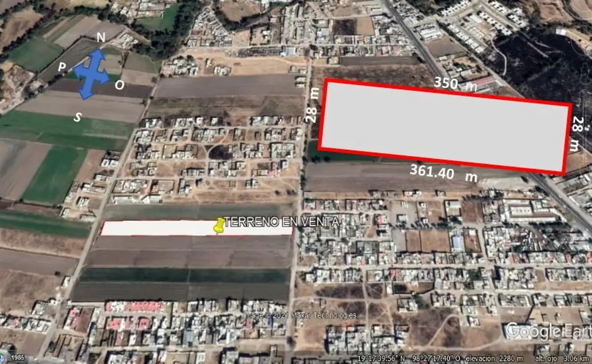 Terreno en venta en San Rafael Tlanalapan, San Martín Texmelucan — foto 1 de 4