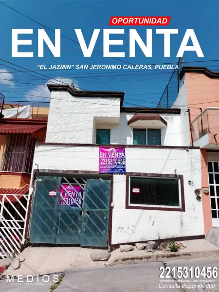Casa en Del Valle (San Jerónimo Caleras), Puebla, Puebla
