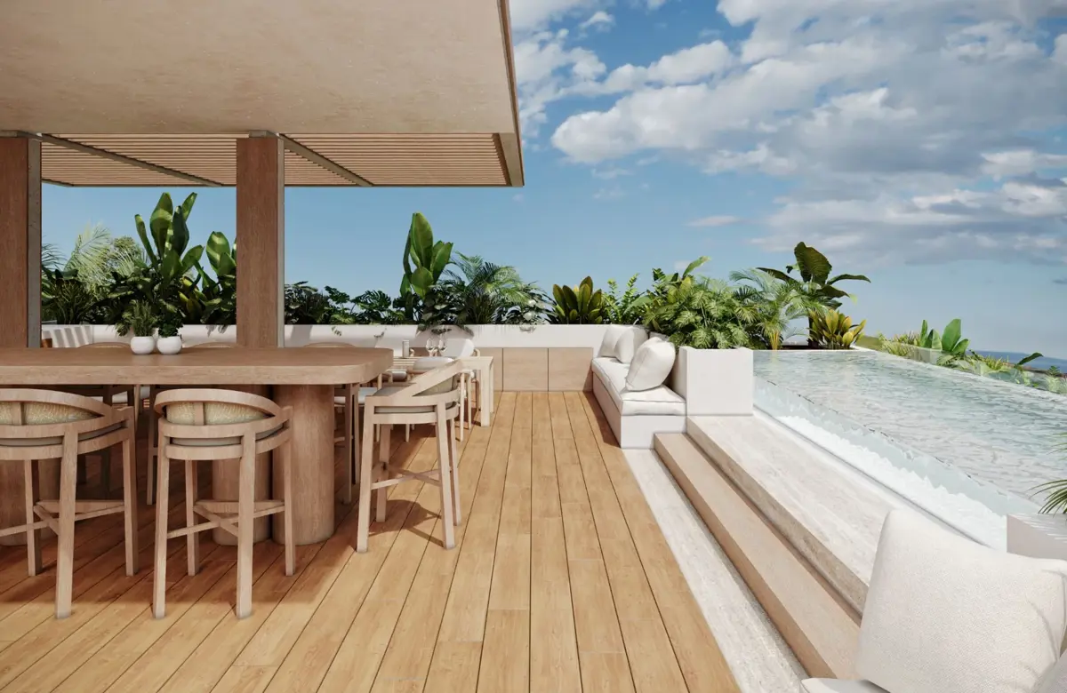 Departamento en venta en Playa del Carmen Centro, Solidaridad — foto 1 de 18
