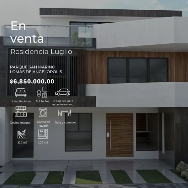 Casa en venta en Lomas de Angelópolis, San Andrés Cholula — foto 3 de 3