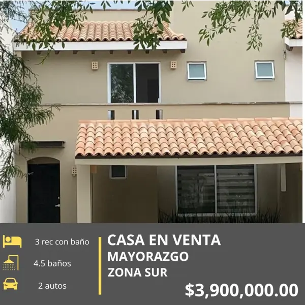Casa en venta en El Mayorazgo Residencial, León, Guanajuato Casa en venta en El Mayorazgo Residencial, León, Guanajuato