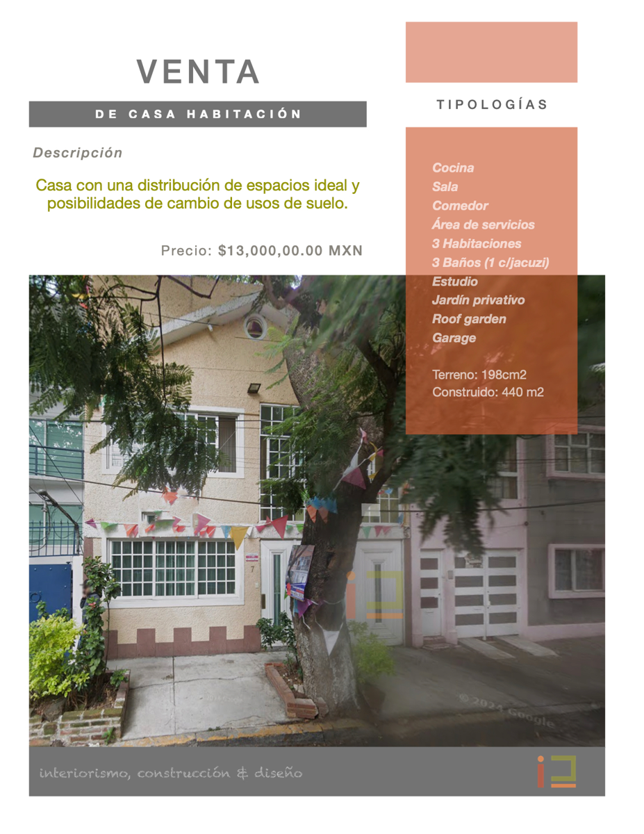 Casa en venta en Del Valle Norte, Benito Juárez — foto 1 de 4