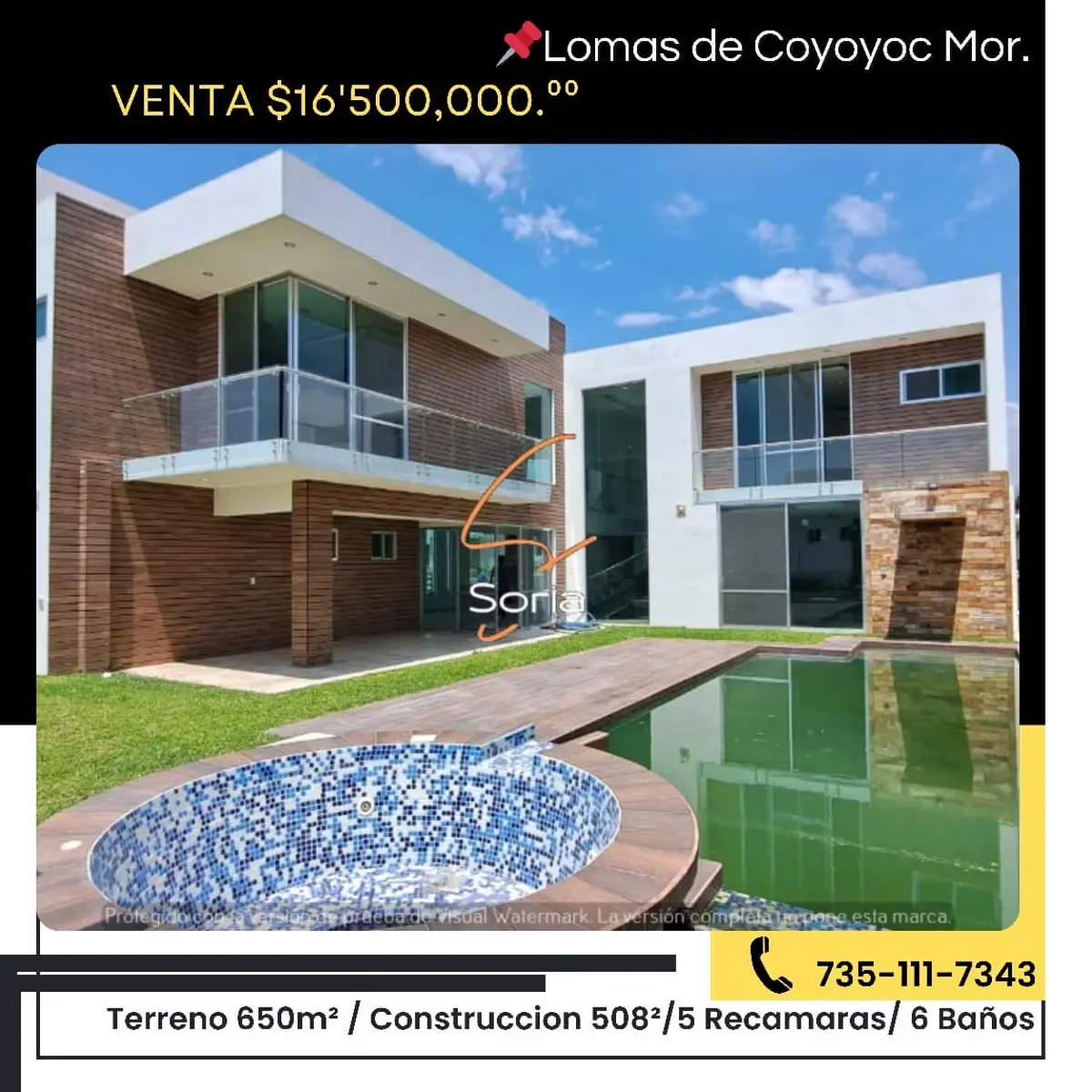 Casa en venta en Lomas de Cocoyoc, Atlatlahucan — foto 1 de 53