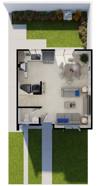 Casa en venta en Latinoamericano, Torreón — foto 2 de 5