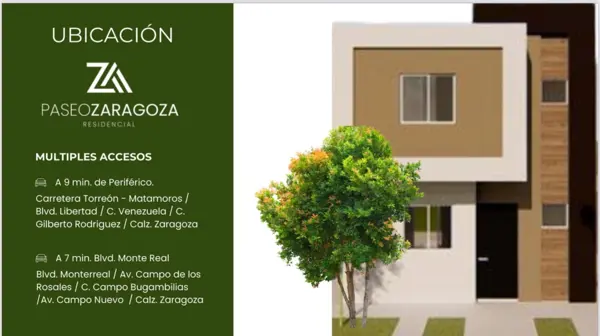 Casa en venta en Campo Nuevo de Zaragoza, Torreón — foto 2 de 5