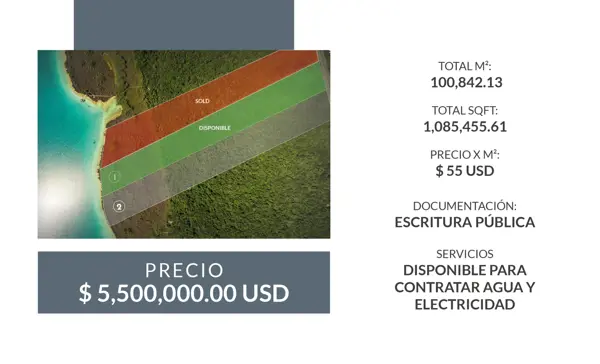 Terreno en venta en Bacalar Centro, Bacalar — foto 2 de 9