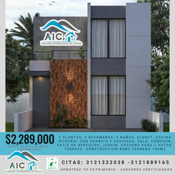Casa en venta en Diamantes, Colima, Colima