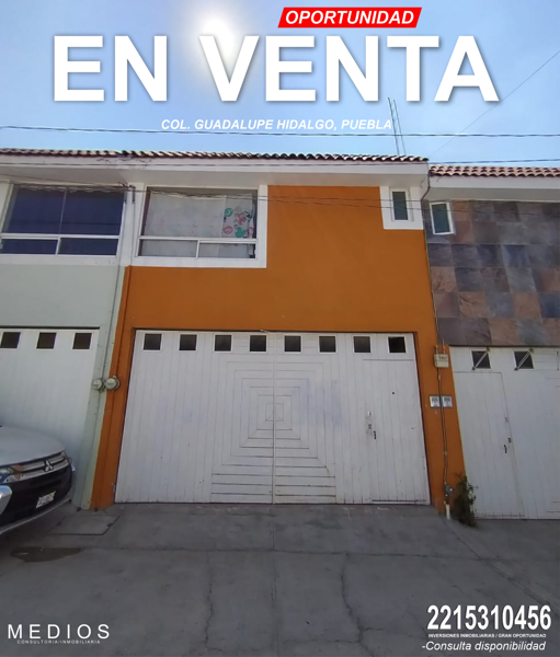 Casa en 2da. Ampliación Guadalupe Hidalgo, Puebla, Puebla