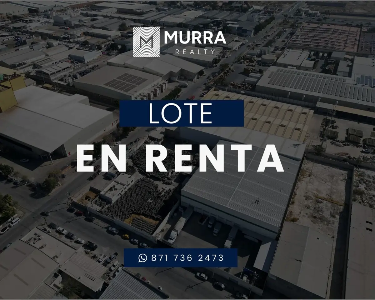 Terreno en Renta en Ciudad Industrial, Torreón, Coahuila de Zaragoza