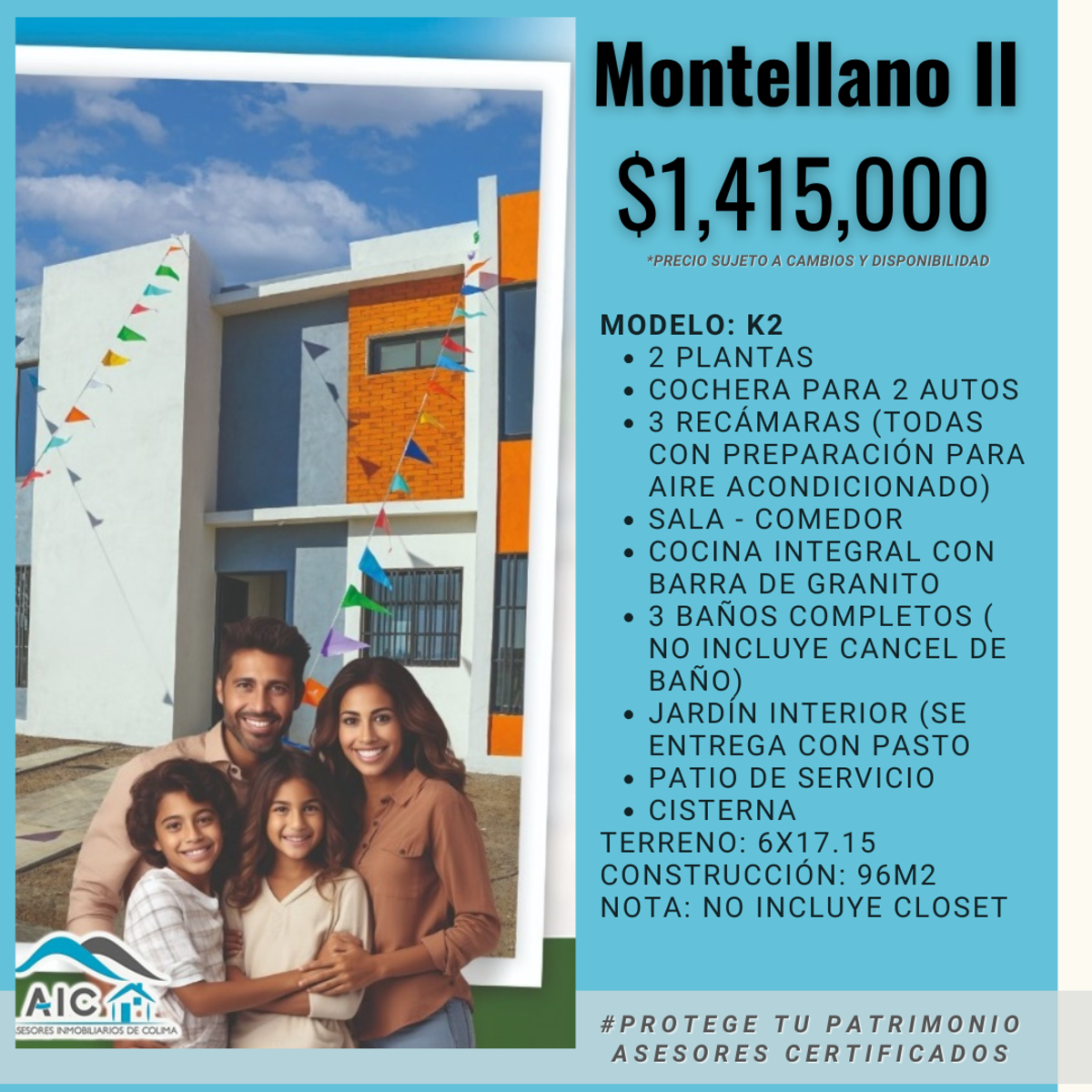 Casa en venta en Montellano II, Villa de Álvarez — foto 1 de 6