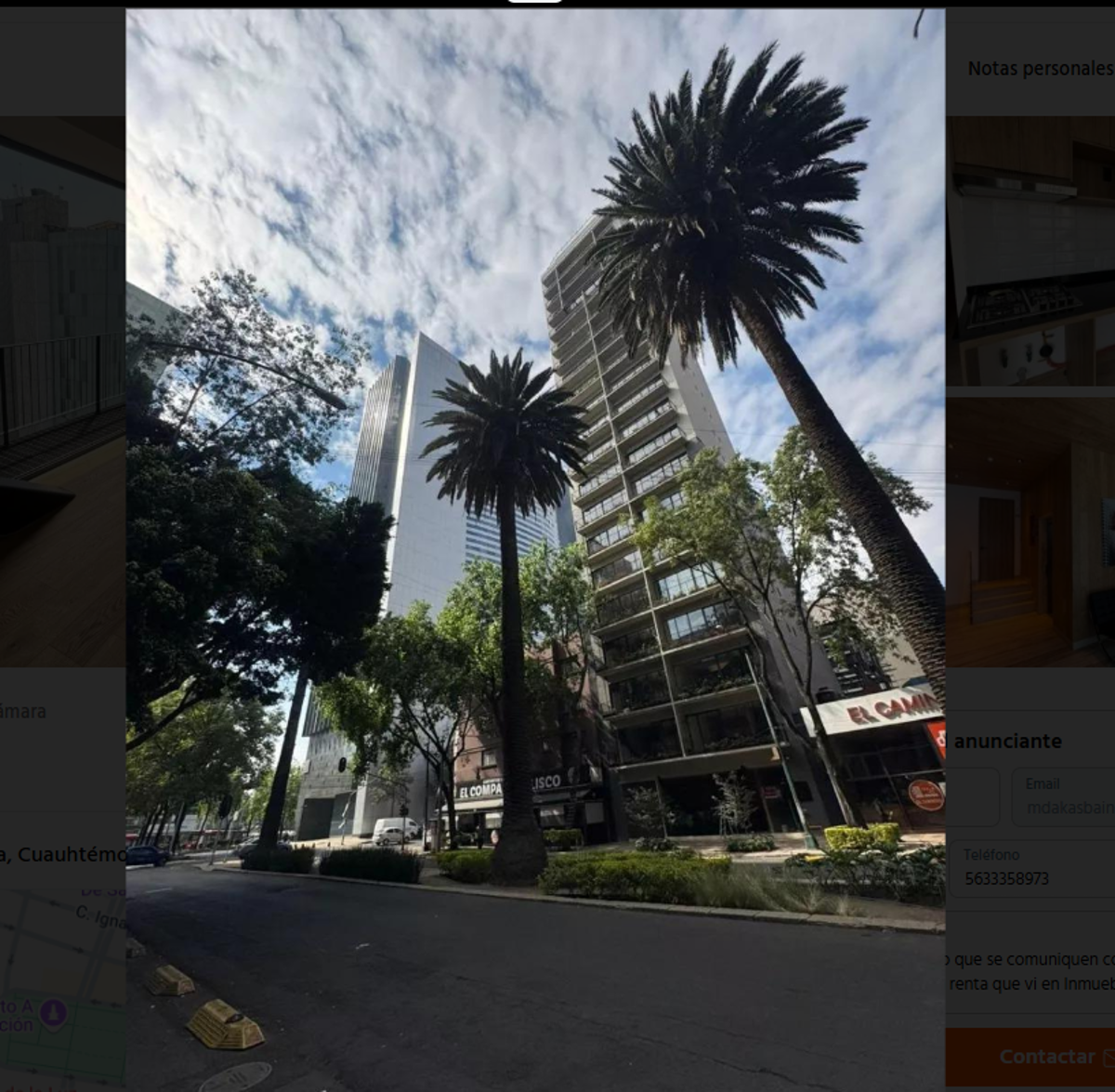 Departamento en renta en Tabacalera, Cuauhtémoc — foto 1 de 17