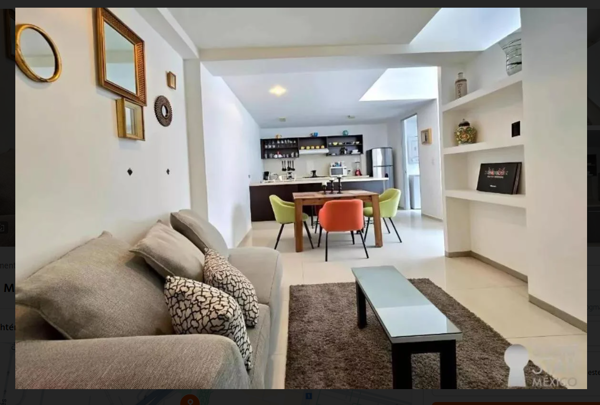Departamento en renta en Cuauhtemoc, Cuauhtémoc, Ciudad de México