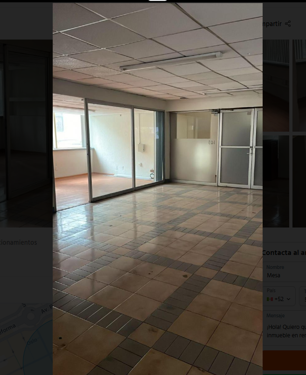 Oficina en renta en Juarez, Cuauhtémoc — foto 1 de 16
