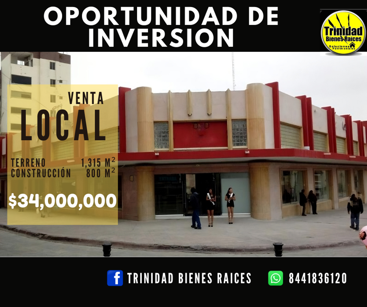Local en venta en Saltillo Centro, Saltillo — foto 1 de 7