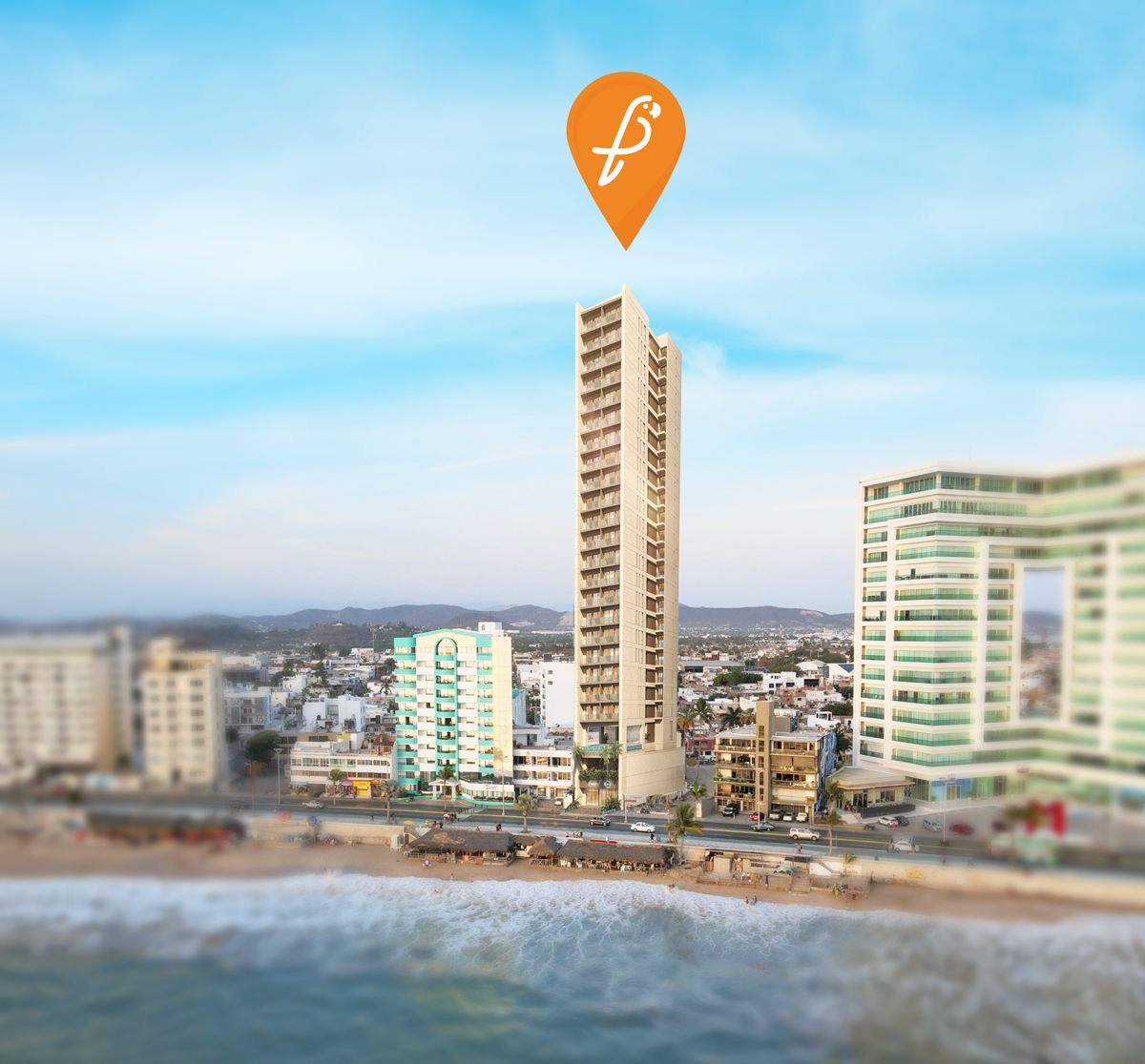 Departamento en venta en Flamingos, Mazatlán — foto 1 de 2