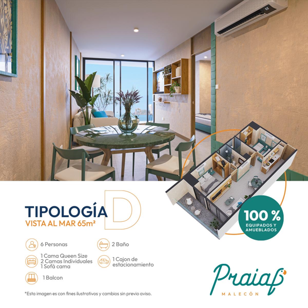 Departamento en venta en Flamingos, Mazatlán — foto 2 de 2
