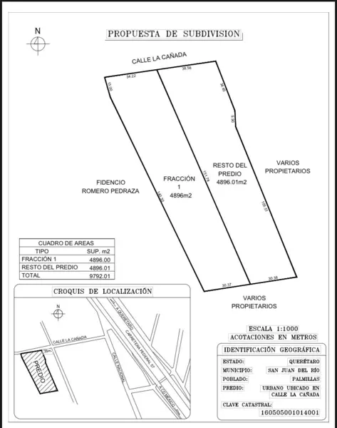 Terreno en venta en Palmillas, San Juan del Río — foto 2 de 3