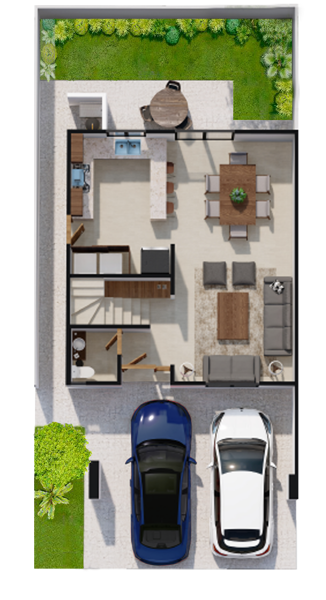 Casa en venta en Los Viñedos, Torreón — foto 3 de 4