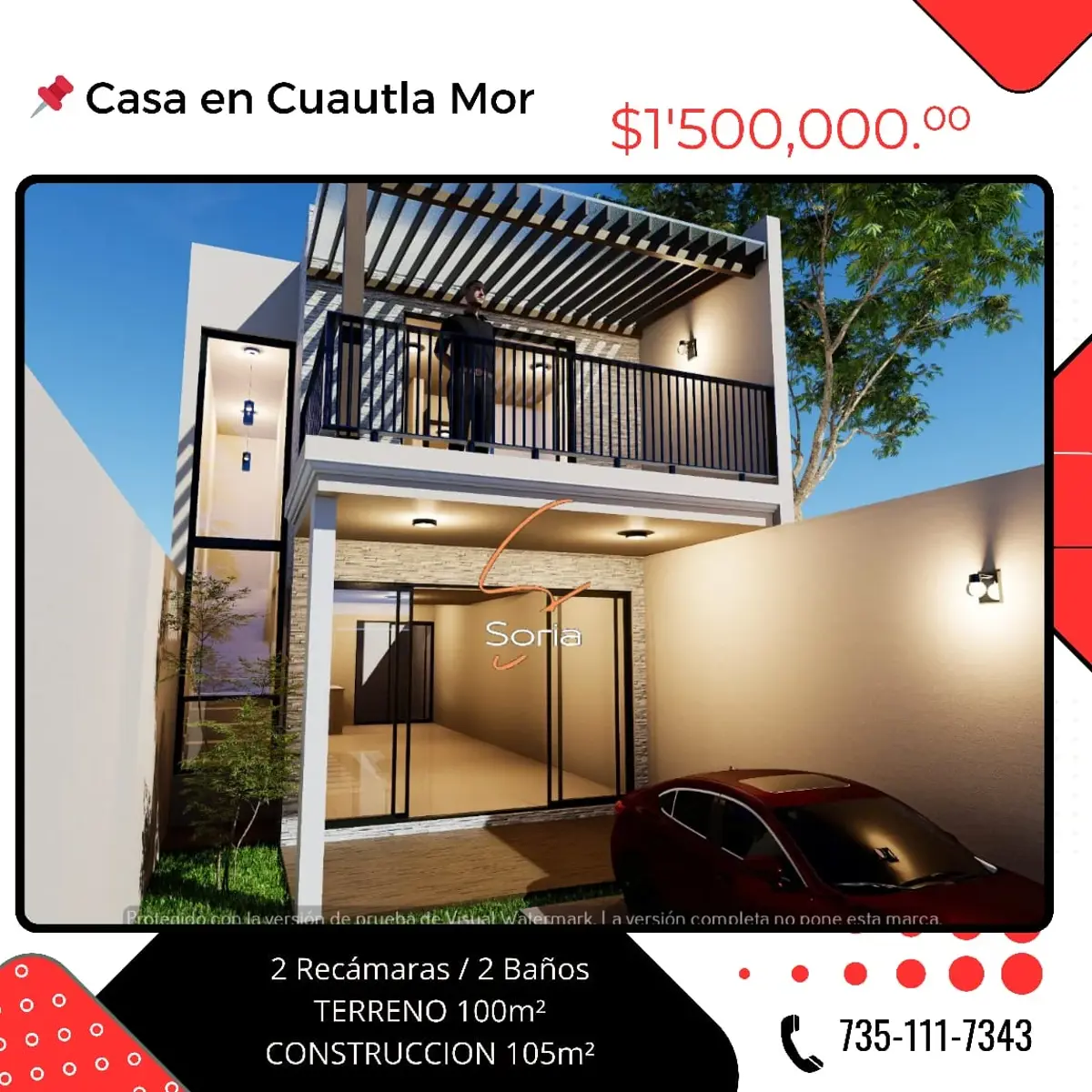 Casa en venta en Hermenegildo Galeana, Cuautla — foto 1 de 5
