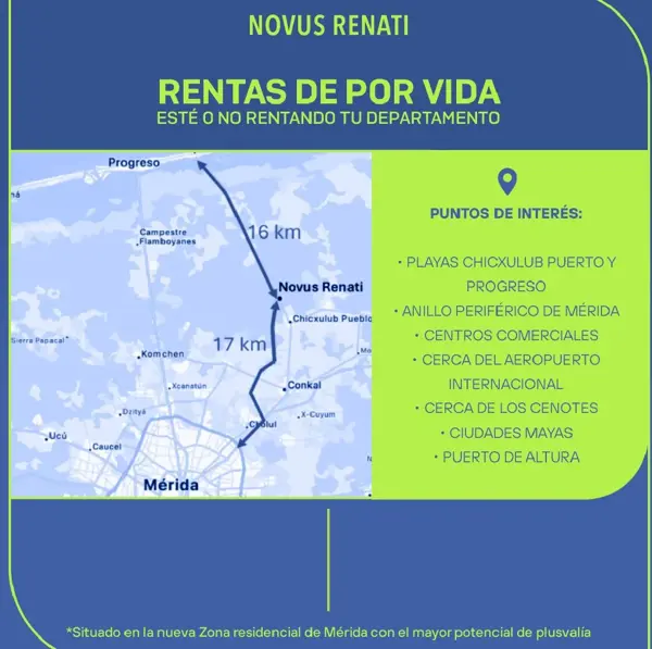 Departamento en venta en Chicxulub, Chicxulub Pueblo — foto 3 de 15
