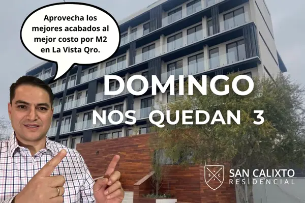 Departamento en venta en La Vista Residencial, Querétaro, Querétaro