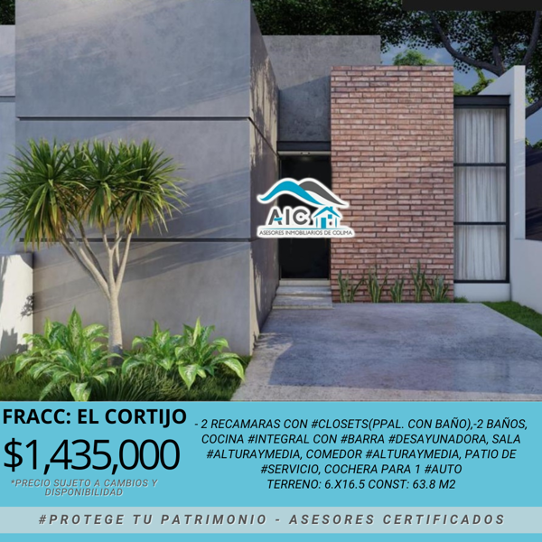 Casa en venta en El Cortijo, Villa de Álvarez, Colima