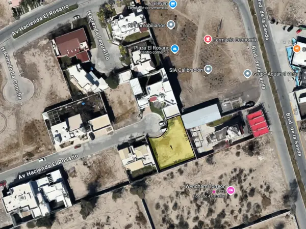 Terreno en venta en Hacienda del Rosario, Torreón — foto 3 de 7