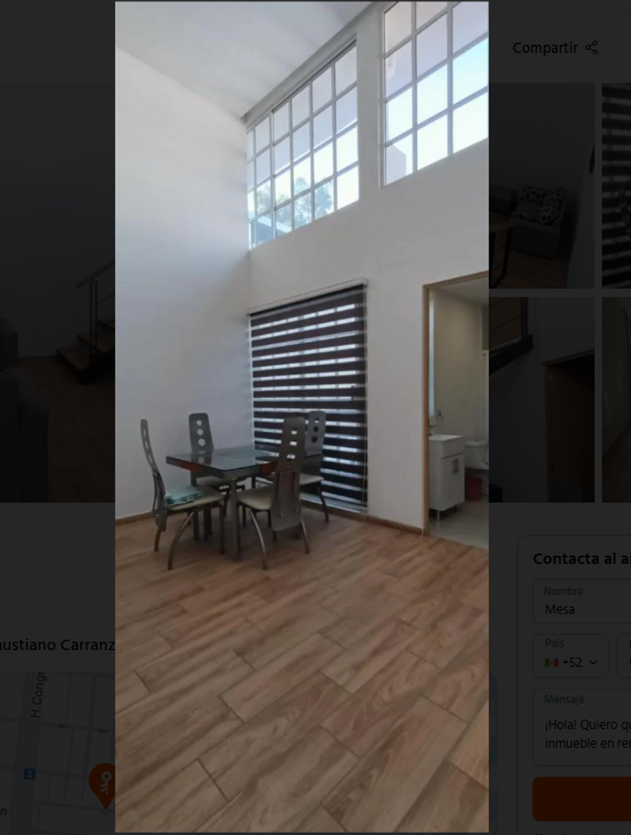 Departamento en renta en 10 de Mayo, Venustiano Carranza — foto 1 de 15
